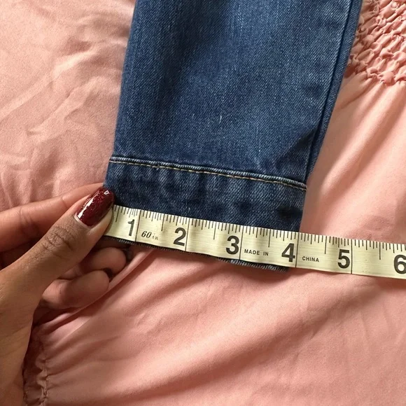 Parisian Cropped Dark Denim Jacket - Picture 7 of 8